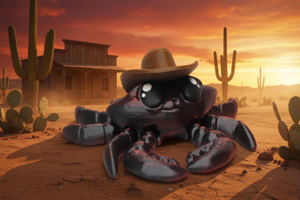 Tiny Cowboy Crab